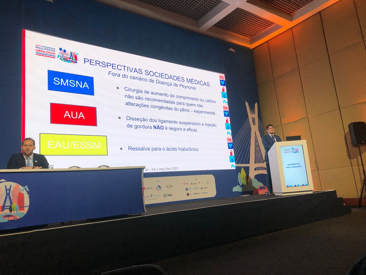 LucasAmorimMD's tweet photo. Insightful sessions by Dr. Miranda and Dr. Ambar, emphasizing the importance of proper patient selection for penile aesthetic surgery and outcomes for both length and diameter, along with the need for prior psychological assessment #CPU2024 https://t.co/I9bwJAin9C