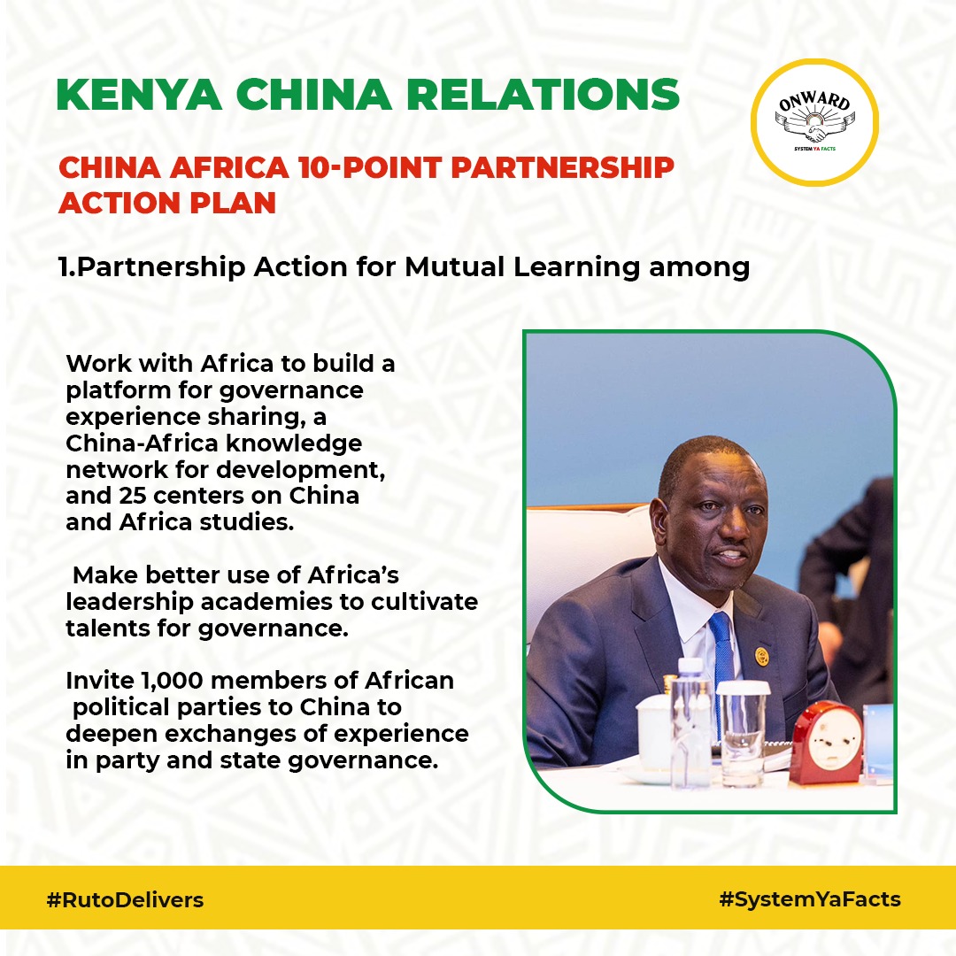 dome_kevin's tweet image. 10/ 🌐 Mutual Learning &amp;amp; Knowledge Sharing between China &amp;amp; Africa is key! China will build platforms for governance exchanges, talent cultivation, and create 25 China-Africa studies centers. 📚🌍 #KnowledgePartnership #ChinaAfricaSummit #FOCAC2024