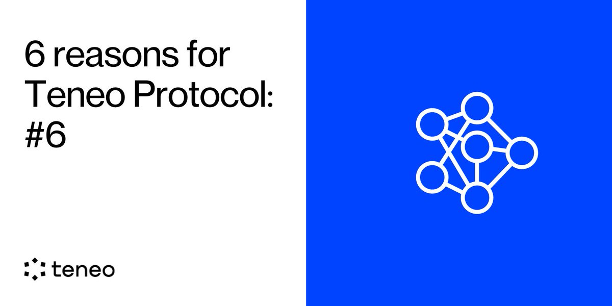 teneo_protocol's tweet photo. 6 reasons for working with Teneo Protocol: 
#6 Access to a Flourishing Network 🌐

🔗 Teneo Protocol connects businesses across diverse sectors like mobility, energy, and Web3, offering them a gateway to innovation and collaboration.

💼 From tokenization of real-world assets to advanced data integration, Teneo Protocol empowers partners to unlock new opportunities and drive growth.

With Teneo Protocol, you're not just partnering, you're expanding your network! 🌍💡 

#RWA #DePIN #DePINAI