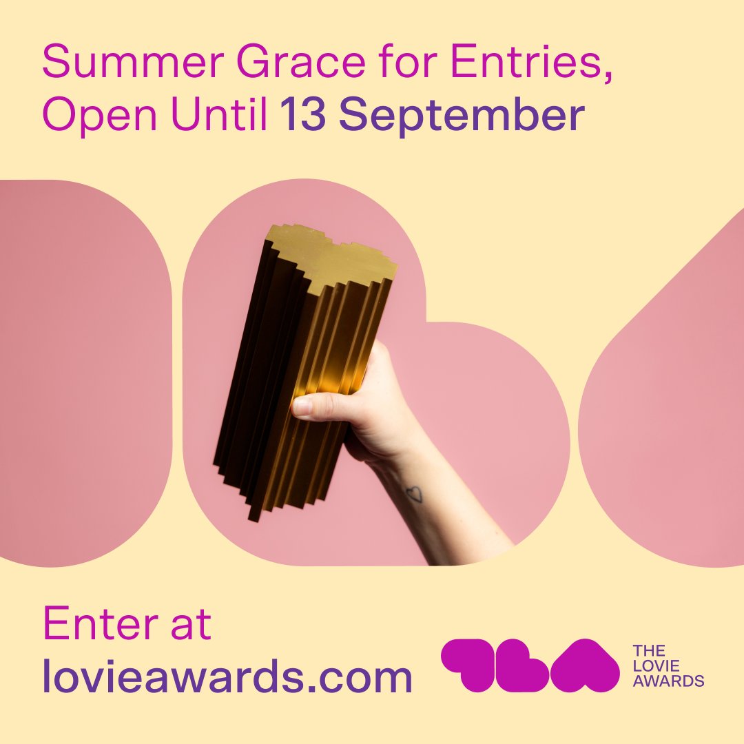 The Lovie Awards (@lovieawards) on Twitter photo In our 4th edition of 'Notes On,' we spoke to Dr. Helen Papagiannis (<a href="/ARstories/">Dr. Helen Papagiannis, Ph.D.</a>) for her take on the impact spatial computing & AI are making in the e-commerce space.
Read more: lovieawards.com/features/notes…
🚨Summer Grace for Entries, Open Until 13 Sept: lovieawards.com/?utm_campaign=… In our 4th edition of 'Notes On,' we spoke to Dr. Helen Papagiannis (<a href="/ARstories/">Dr. Helen Papagiannis, Ph.D.</a>) for her take on the impact spatial computing & AI are making in the e-commerce space.
Read more: lovieawards.com/features/notes…
🚨Summer Grace for Entries, Open Until 13 Sept: lovieawards.com/?utm_campaign=…