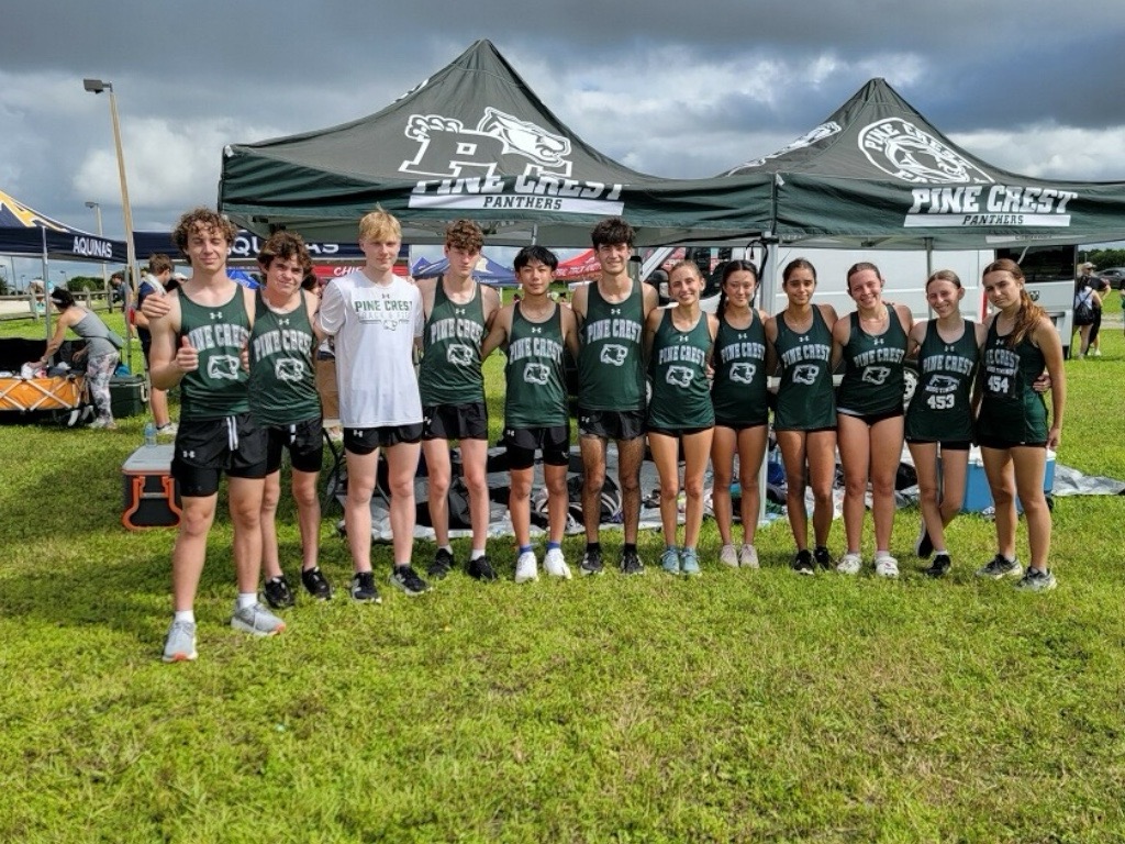 pinecresttrack's tweet image. First 5k of the season at Park Vista Invite!  Boys finish 3rd overall, girls 8th.  Emma Supple 17th, 21:09, &amp;amp; Ryan Frawley 20th, 17:42, earn podium spots!  #PCXCountry #PCTrack #PCAthletics #PCPanthers #PCAlumni