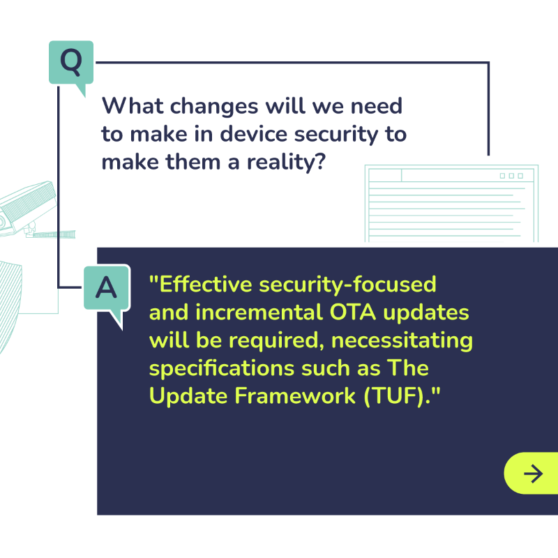 PSACertified's tweet photo. What does the Cyber Resilience Act mean for OEMs? 🤔

In our most recent '5 Questions With...' interview, @FoundriesIO's George Grey discusses regulation, AI, and why security can no longer be an afterthought.

Discover more: https://t.co/joOMkY9dfT