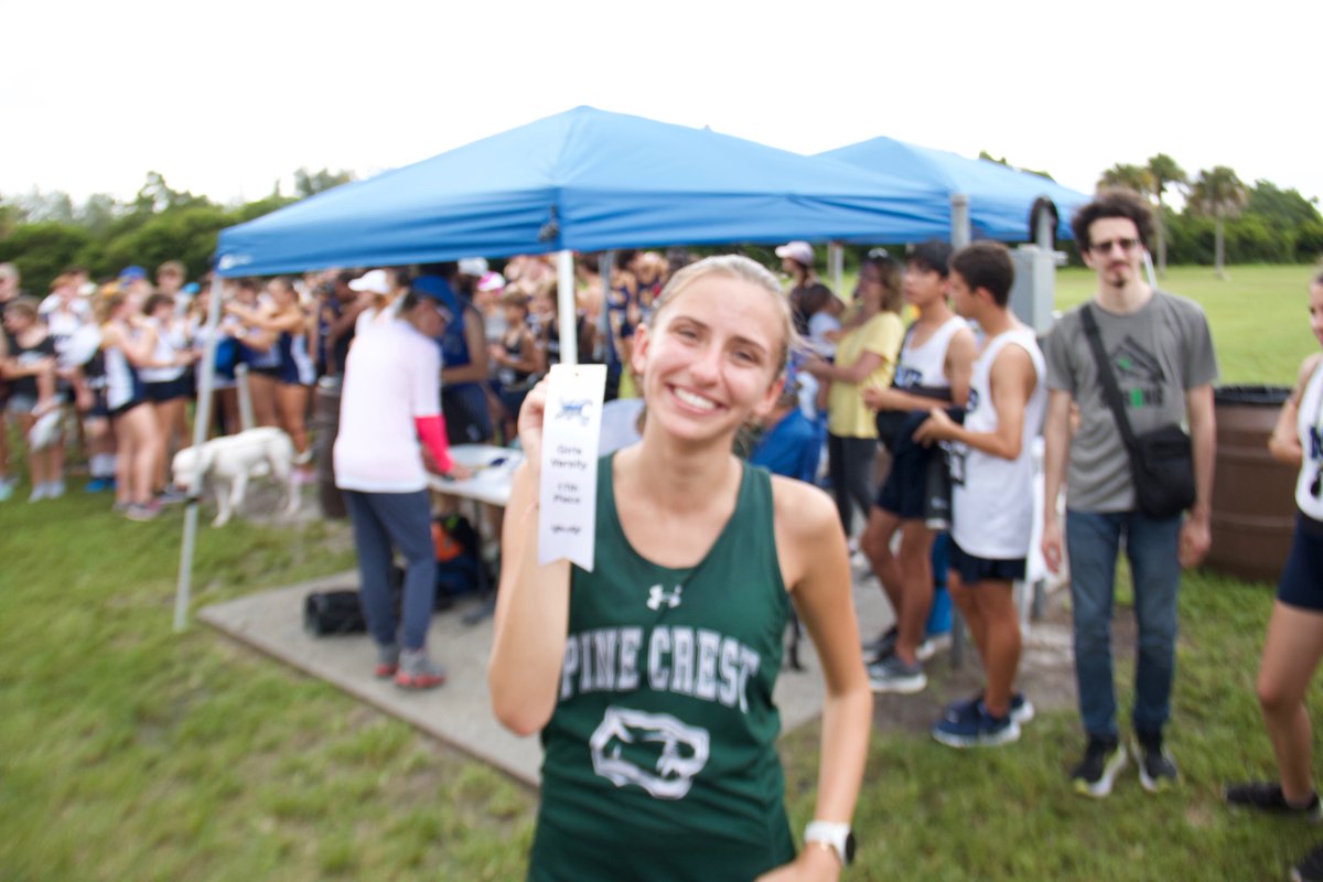pinecresttrack's tweet image. First 5k of the season at Park Vista Invite!  Boys finish 3rd overall, girls 8th.  Emma Supple 17th, 21:09, &amp;amp; Ryan Frawley 20th, 17:42, earn podium spots!  #PCXCountry #PCTrack #PCAthletics #PCPanthers #PCAlumni