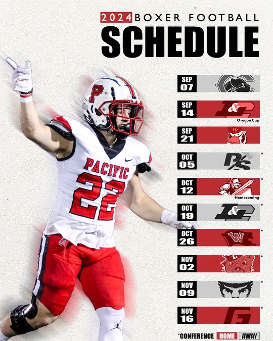2024 SCHEDULE‼️‼️

The wait is over! Here’s the full season schedule for the Boxers. Mark your calendars and get ready to back the team all season long! Let’s make this year unforgettable! 

#GoBoxers #1WAY