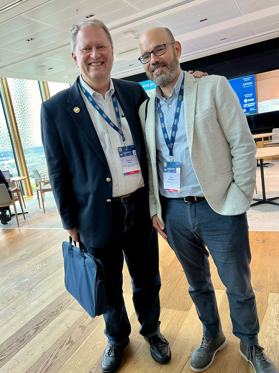 John Z. Kiss (@jzk60) on Twitter photo Another great day at #ELGRA2024 space conference in Liverpool. Great to represent <a href="/FloridaTech/">Florida Tech</a>! <a href="/m_delb/">Marta Del Bianco</a> <a href="/spaceflashnews/">Spaceflash News</a> <a href="/SpaceflightNow/">Spaceflight Now</a> Another great day at #ELGRA2024 space conference in Liverpool. Great to represent <a href="/FloridaTech/">Florida Tech</a>! <a href="/m_delb/">Marta Del Bianco</a> <a href="/spaceflashnews/">Spaceflash News</a> <a href="/SpaceflightNow/">Spaceflight Now</a>