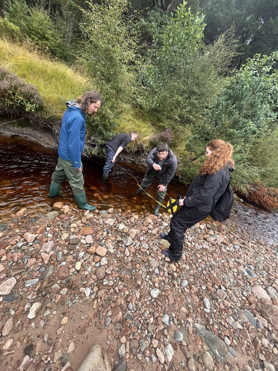 Well done to our Advanced Higher Geography pupils today who out in some hard graft on Allt Lorgy River field study trip! Big thanks to the Spey Fishery Board for all your help and informative information! <a href="/SpeyFishBoard/">Spey Fishery Board</a> <a href="/LossiemouthS/">Lossiemouth High School</a>