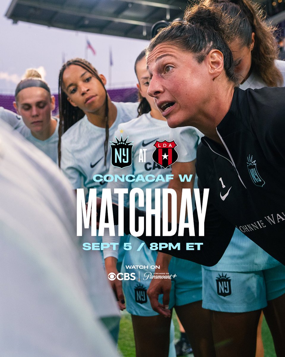 Gotham FC (@gothamfc) on Twitter photo OUR FIRST <a href="/ConcacafW/">Concacaf W</a> CHAMPIONS CUP MATCH
๐บ: <a href="/paramountplus/">Paramount+</a>
๐: LD Alajuelense Femenino
๐: 8:00pm ET OUR FIRST <a href="/ConcacafW/">Concacaf W</a> CHAMPIONS CUP MATCH
๐บ: <a href="/paramountplus/">Paramount+</a>
๐: LD Alajuelense Femenino
๐: 8:00pm ET