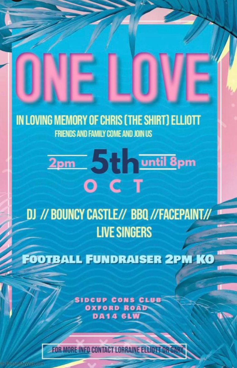 Please share the below fundraiser for Chris. We loved when Chris come for a drink at our ground. Always had a good laugh together. <a href="/WESFA_Football/">W.E.S.F.A.</a> @SELKGrassroots