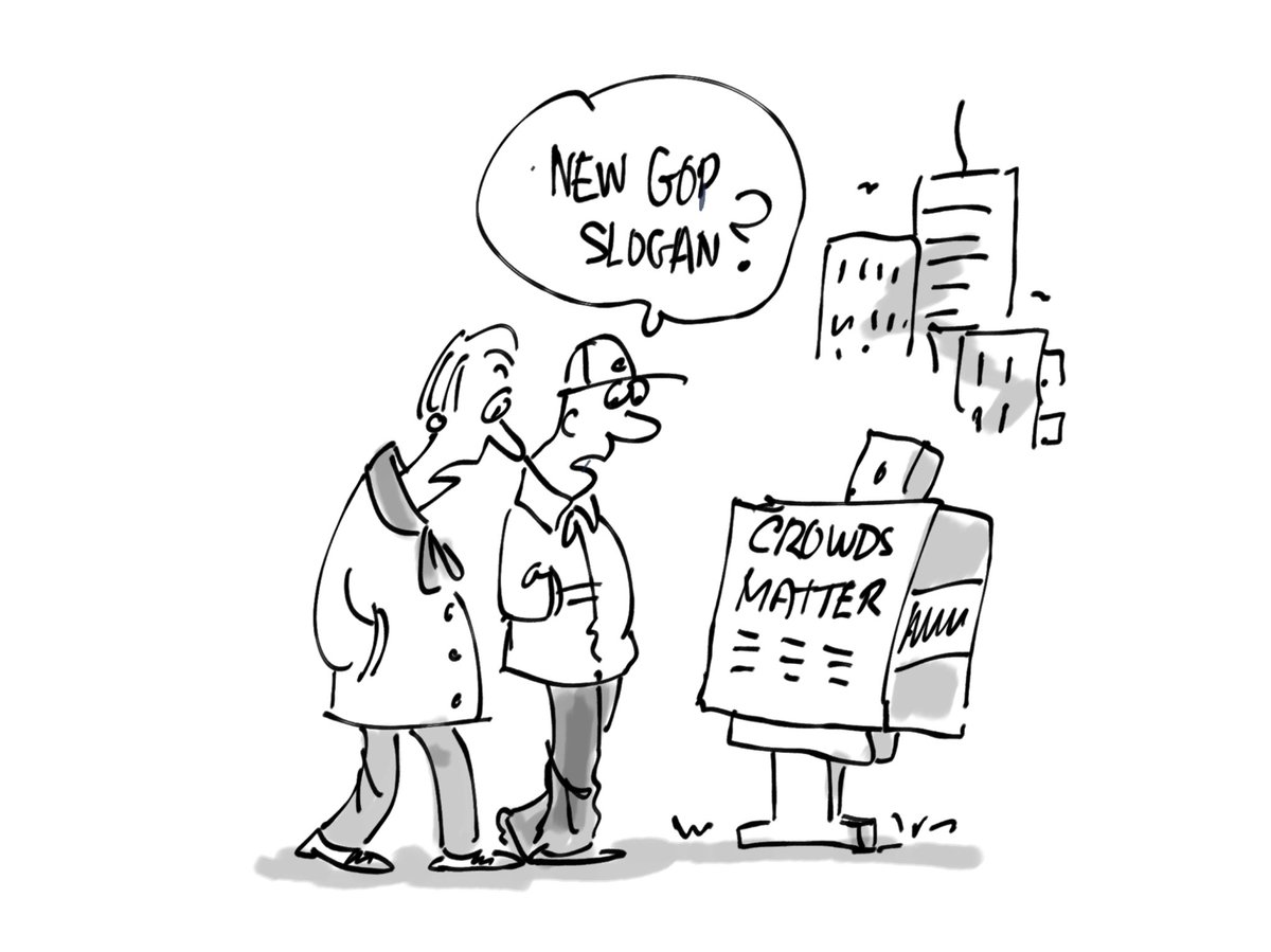 Meantoons's tweet image. Size matters!…#Ottawa #Poilievre #politicalcartoon #cdnpoli #nlpoli