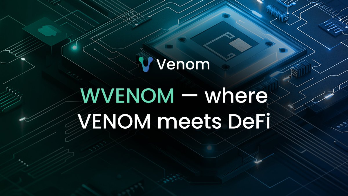 Use WVENOM to explore VENOM’s DeFi opportunities

WVENOM is the tokenized, "wrapped" version of VENOM, the native coin of the Venom blockchain. Fully backed by VENOM, WVENOM allows users to participate in a number of important DeFi activities.

Why WVENOM?

1️⃣ DeFi Integration: