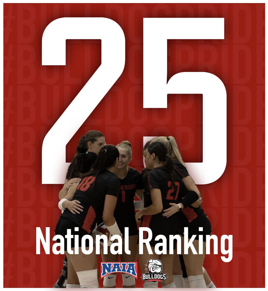 AND THEY’RE JUST GETTING STARTED!

The Women’s Volleyball squad is now No. 25 in the latest NAIA team rankings!

#BulldogPride #SkoDogs