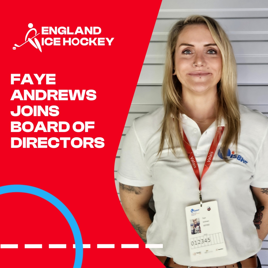 🤝 We are excited to welcome Faye Andrews onto the England Ice Hockey board of directors.

Full story: pulse.ly/wfpm4vevkh