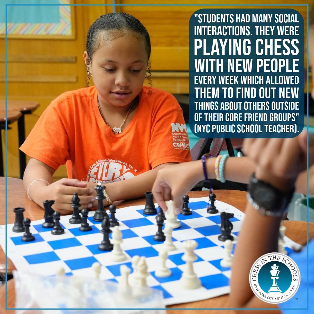 chessinschools's tweet image. Discover the insights shared by NYC public school educators regarding CIS programming at their schools!
#chess #chessgame #chessteacher #teacher #nyc #publicschools #education