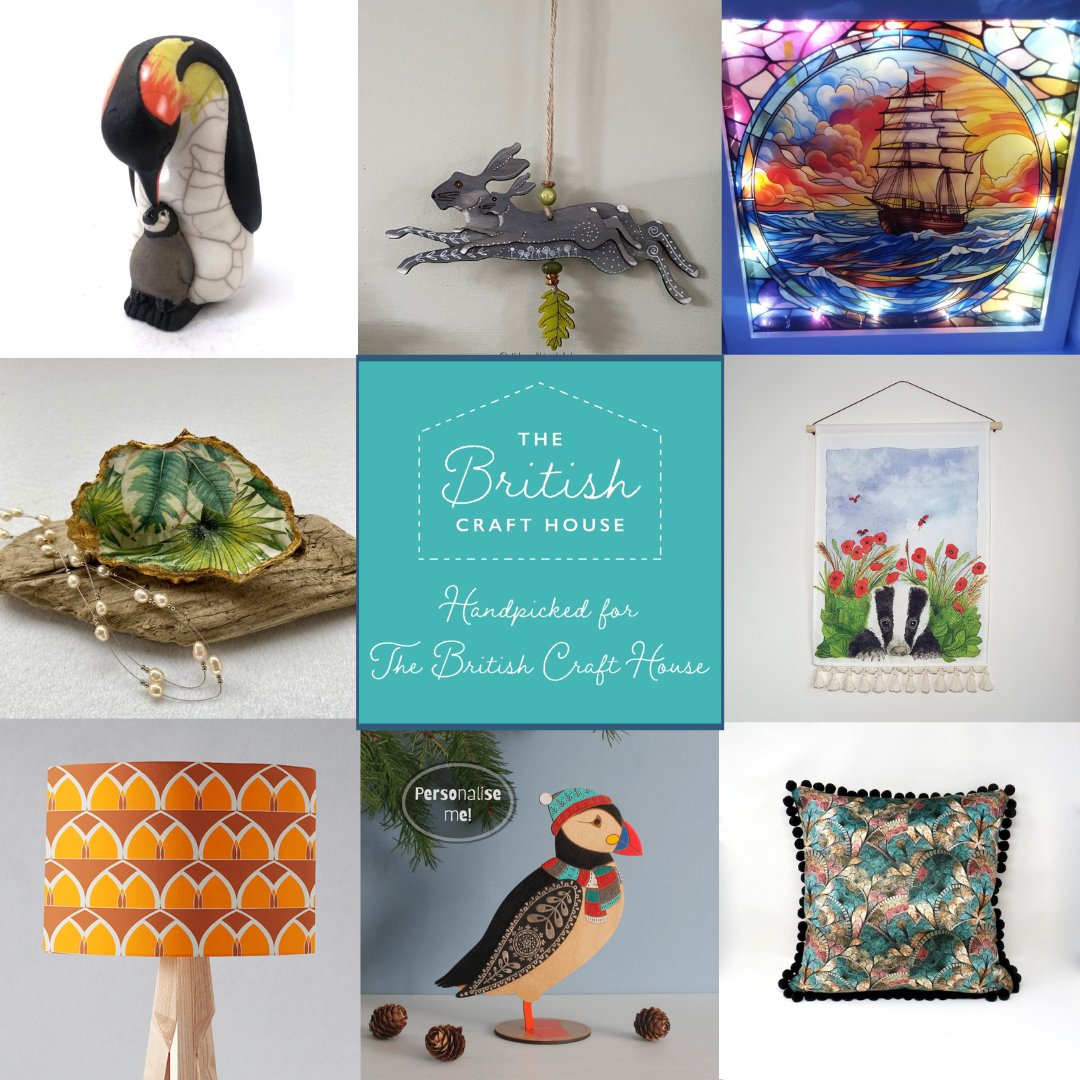 It's 'Teamwork Thursday' - the day we shine a light on fellow creatives at The British Craft House. Everyone is super supportive &amp; we all want each other to succeed!  Lovely environment to sell your work. #britishmade #tbch #thebritishcrafthouse #teamworkthursday #handmadegifts
