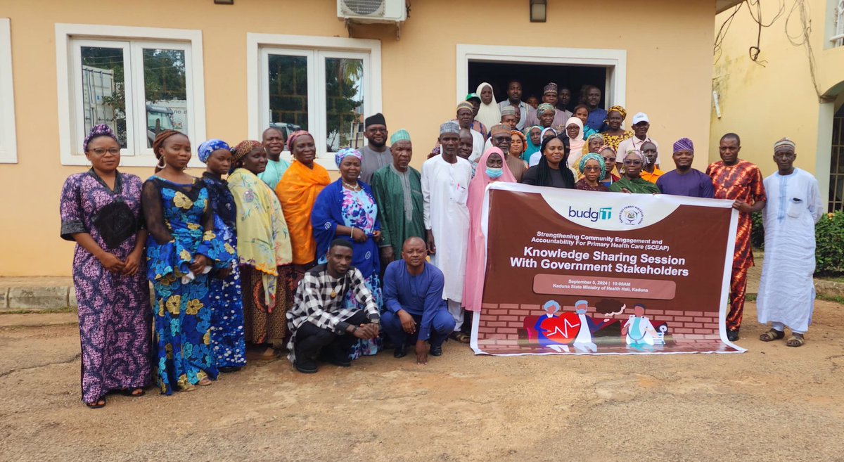 BudgIT, in partnership with the KSPHCB,hosted a knowledge-sharing session.This event, part of the Strengthening Community Health Engagement and Accountability for Primary Health Care (SCEAP) project, aimed to improve community engagement and accountability in primary health care