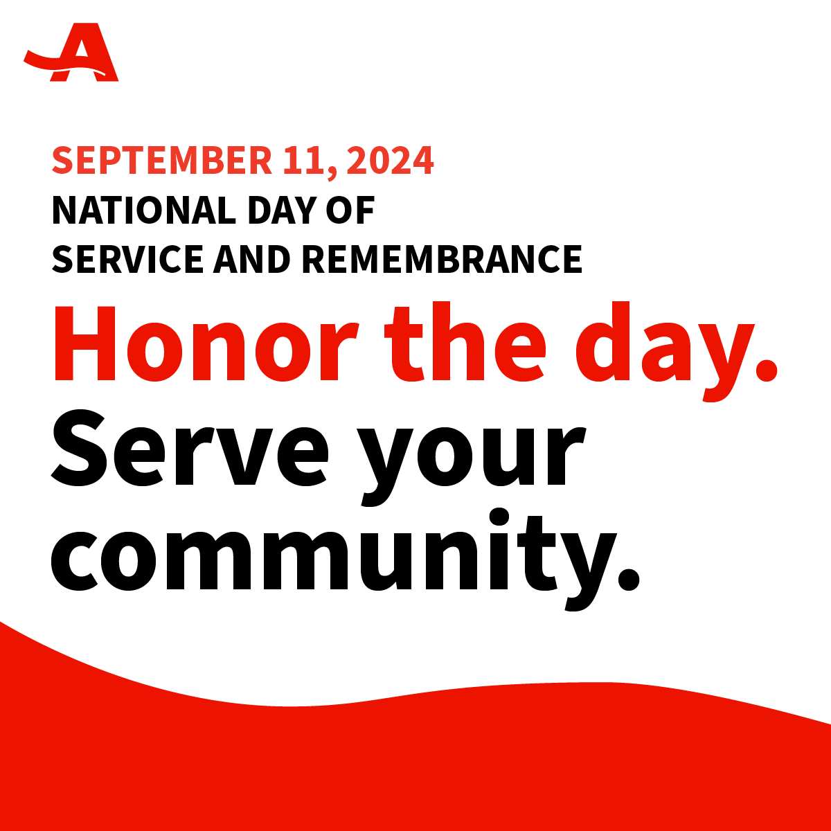 "To serve, not to be served."–AARP Founder, Dr. Ethel Percy Andrus. Embrace this spirit on Sept.11 by joining AARP for National Day of Service. Find opportunities in your community- CreateTheGood.org and find more ways to give back at AARP.org/volunteer.