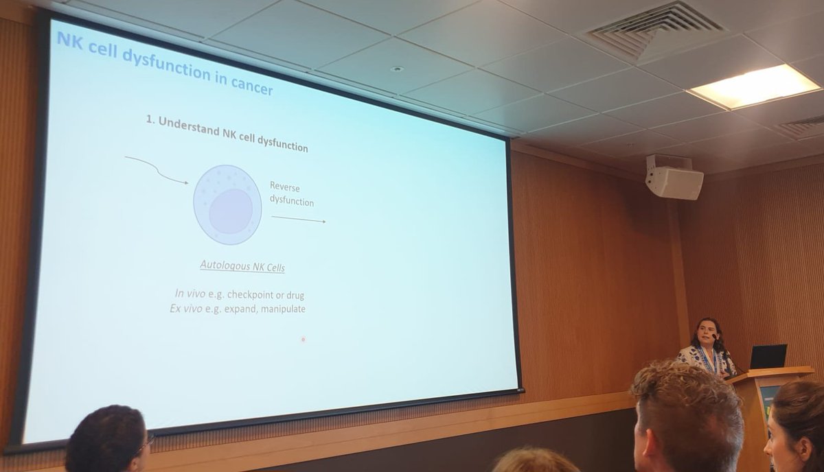 Delighted to have shared some of our recent work on NK cell dysfunction in metastatic melanoma patients at #ECI2024 this week! 👩🏻‍🔬 Thanks to <a href="/EFIS_Immunology/">EFIS</a> and <a href="/Irishimmunology/">Irish Immunology</a> for an excellent conference!