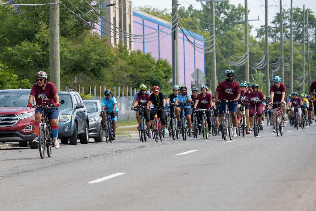 FSPArchitects1's tweet image. Thank you to the @NSODetroit  for hosting us at the Handlebars for the Homeless bike ride!🚴‍♂️We had a great time on the ride and are proud to support vital programs and services for individuals experiencing homelessness.