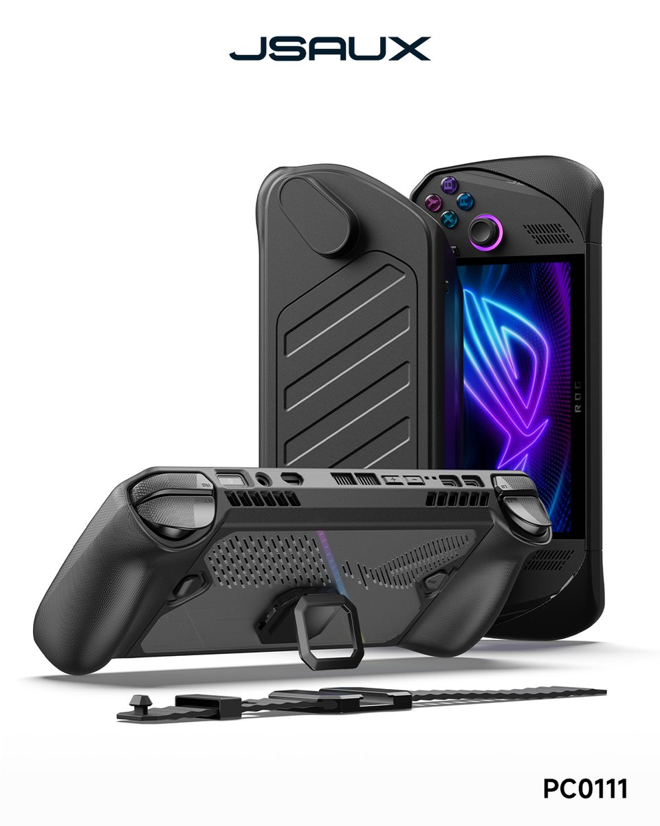 I'm teaming up with JSAUX to giveaway 3 ROG Ally X Modcase. #ROGAllyX

How To Enter:

Follow <a href="/ROGAllyLife/">ASUS ROG Ally Life</a> &amp; <a href="/jsauxofficial/">JSAUX</a> 
Retweet this tweet.
Subscribe to youtube.com/@rogallylife

Winners will be announced next week.