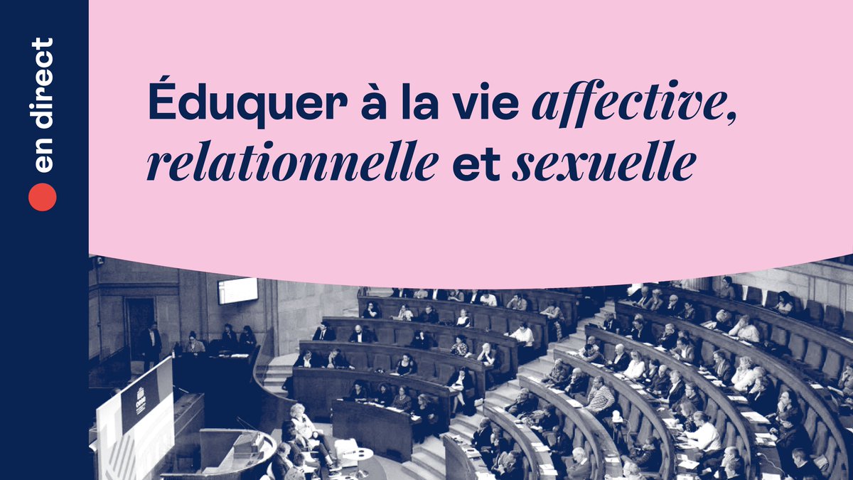 📢 Séance plénière | Éduquer à la vie affective, relationnelle et sexuelle

L’éducation à la vie affective, relationnelle et sexuelle  est obligatoire en milieu scolaire à raison d'au moins trois séances annuelles du primaire au lycée. Pourtant, cette loi reste largement