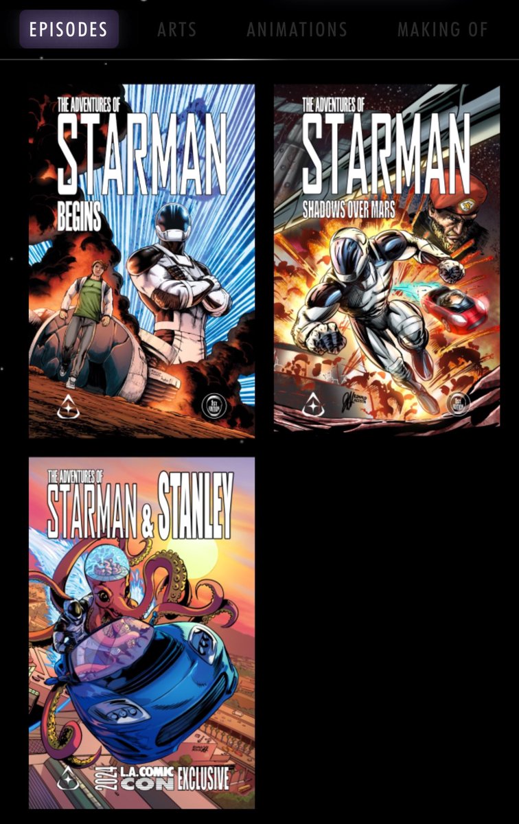 AdvOfStarman's tweet photo. ‼️ Starman Universe Pass Holders 🔔
The LA Comic Con Exclusive episode is available for you now to read at https://t.co/WShdxGpBdH 🤙🚀 https://t.co/9MtNmVxHZn