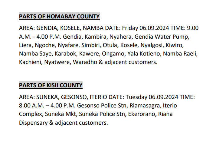 Kenya Power tweet media