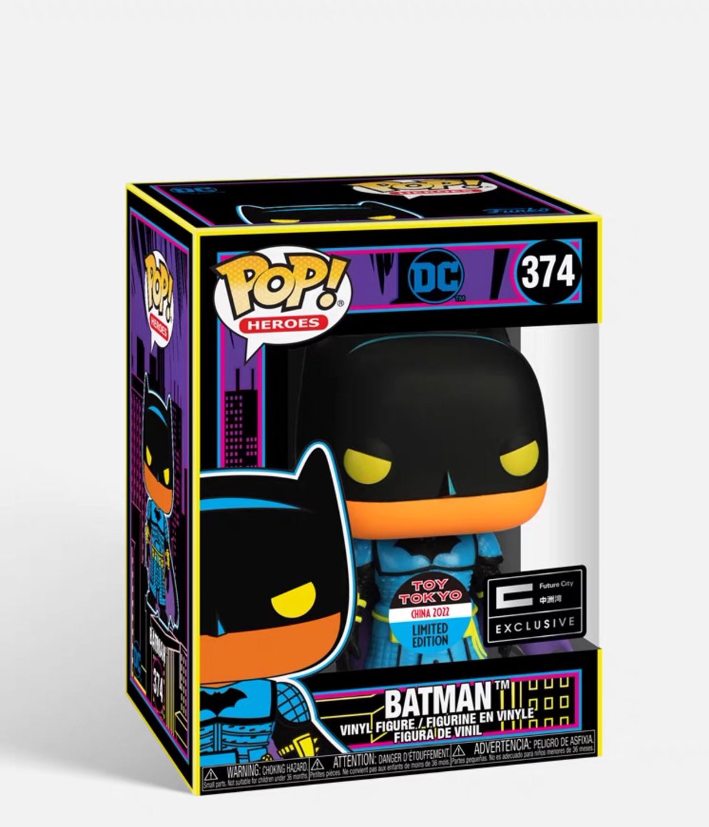 So, Mindstyle finally n officially launched the Blacklight Imperial Batman. 
Anyone interested can drop a DM. As usual minimum quantity (6 pops)
#Mindstyle