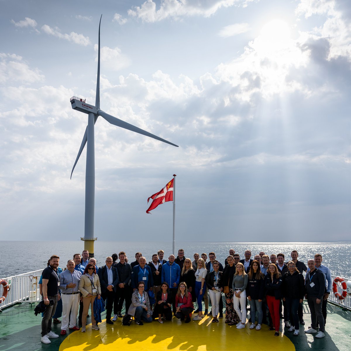 Przedsiębiorcy i politycy z Polski odwiedzili farmę wiatrową Anholt, należącą do Ørsted. To jedna z największych inwestycji offshore w Danii, na którą składa się 111 turbin wiatrowych oddalonych od brzegu o 20 km.