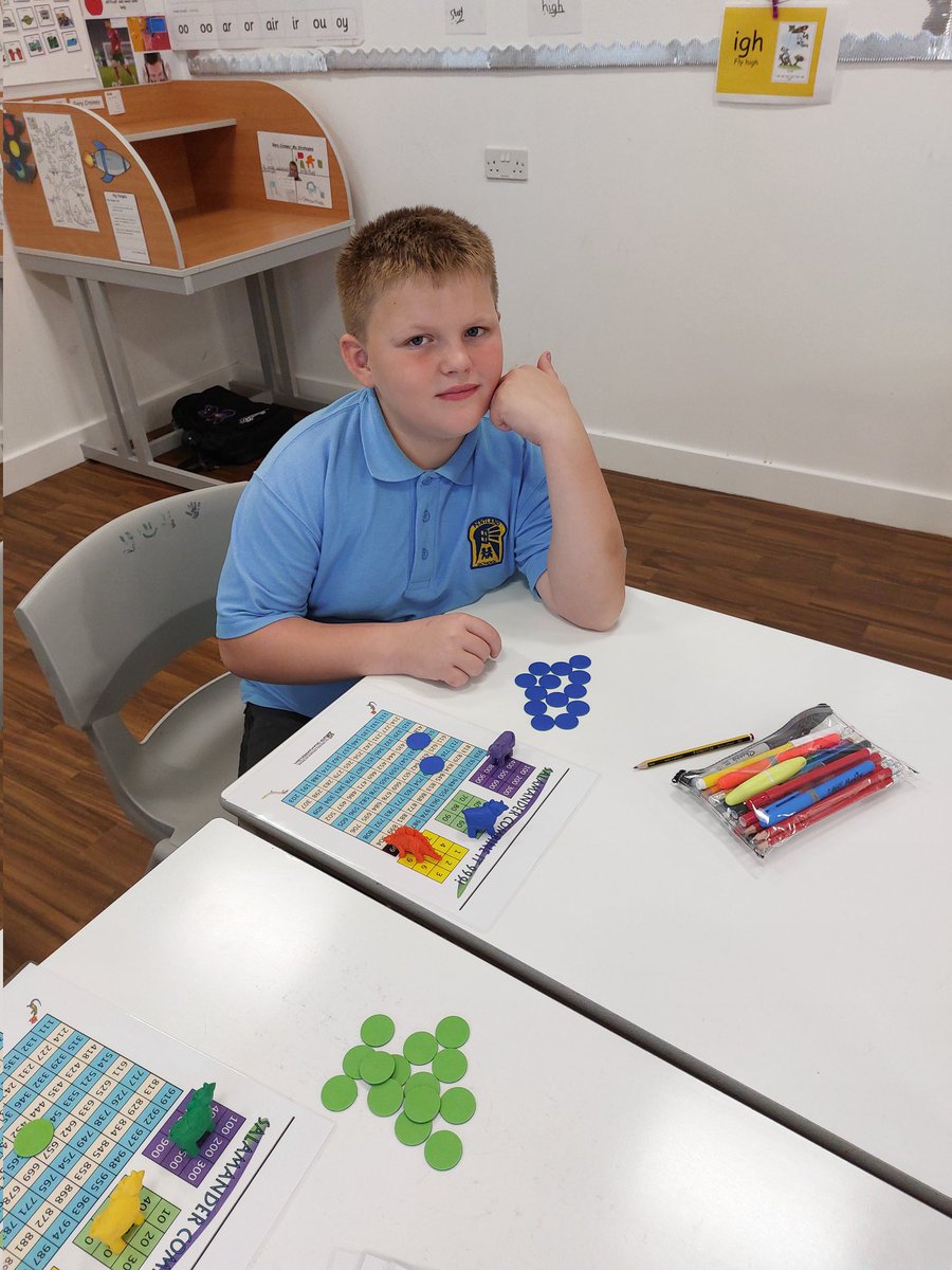 Room 3 practised place value up to 3 digits this morning during Maths. Great concentration during our game 😀.