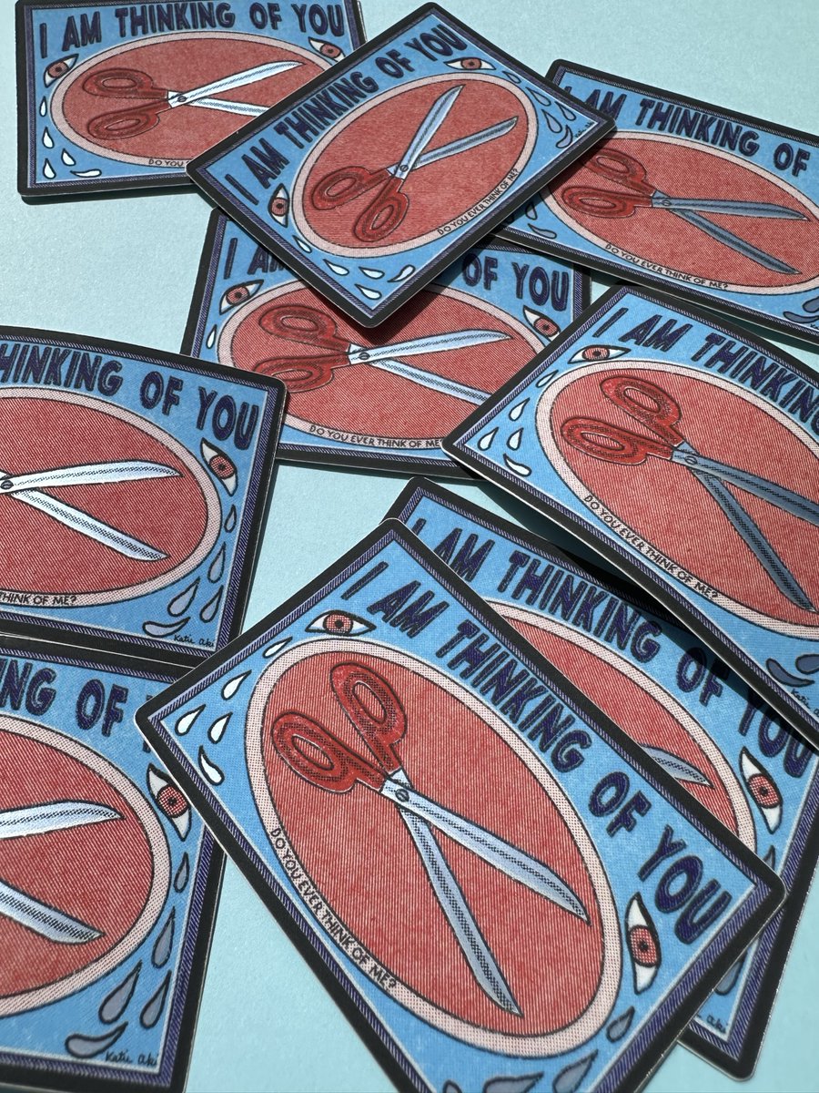 I've got two new stickers up in my shop!  ☆
etsy.com/shop/MissLucky…