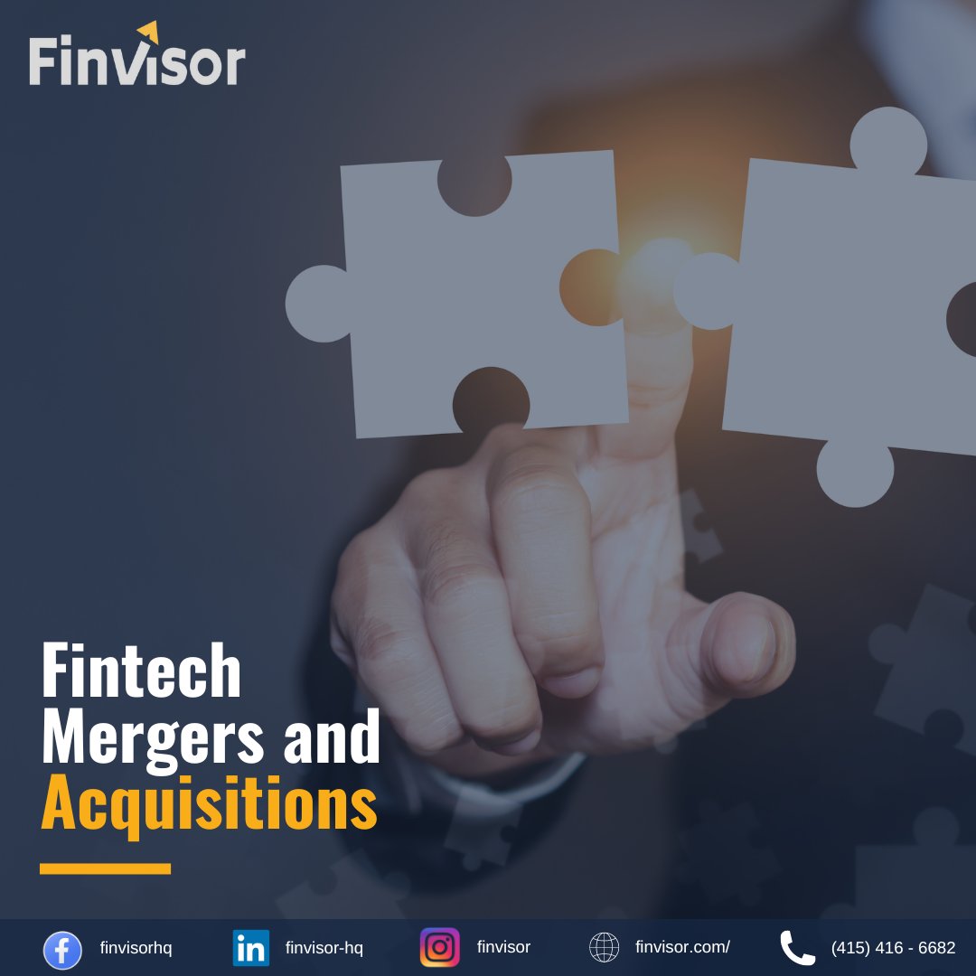 Navigating fintech M&amp;A? Finvisor's guide offers essential insights for a successful deal.

📌Link: finvisor.com/fintech-merger…

#fintech #accounting #finvisor #finance #business