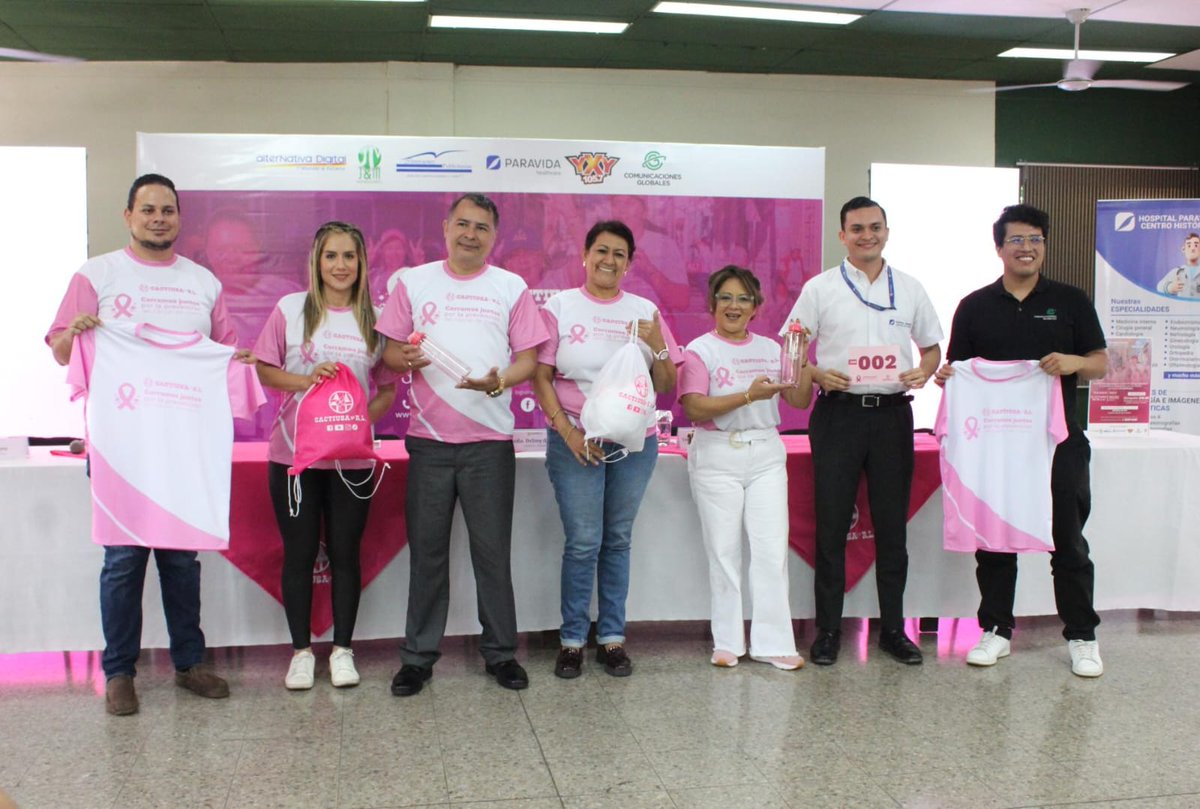 <a href="/Fundamusasv/">Fundamusa ElSalvador</a> La carrera "Corramos juntos por la prevención del cáncer de mama", organizada por #CACTIUSA, es patrocinada por @yxy1057radio, así lo confirmó <a href="/dianaplatero26/">Diana Platero</a> parte del staff de dicha estación radial.

Platero, aseguró que impulsarán la actividad en el medio de comunicación.