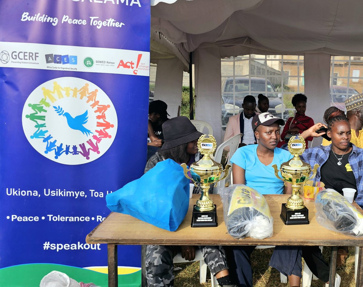 KaranjaMuraya1's tweet photo. Emerging evidence shows that unregulated sporting events and ill governed sports clubs are easily infiltrated and used to lure vulnerable youth into #VEOs.
@GCERF_ED @CTP_Kenya @Guard_Youth @UNYouthAffairs @SOWEDKe @InteriorKE @moyasa_ke @EAC_yap @UNYouthAffairs @NYC_YouthVoice https://t.co/00726sZcR9