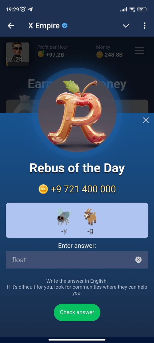 Vasyl1313's tweet photo. X Empire
Investment founds
Riddle - IPO
Rebus - float
Join 👇
https://t.co/zuGqqE2DVH
#muskempire #musk #game #MuskEmpirecode #muskempireTasks #muskempireanswer #tap2earn #rebus #MuskEmpirerebus #XEmpire https://t.co/AcP80ota7K
