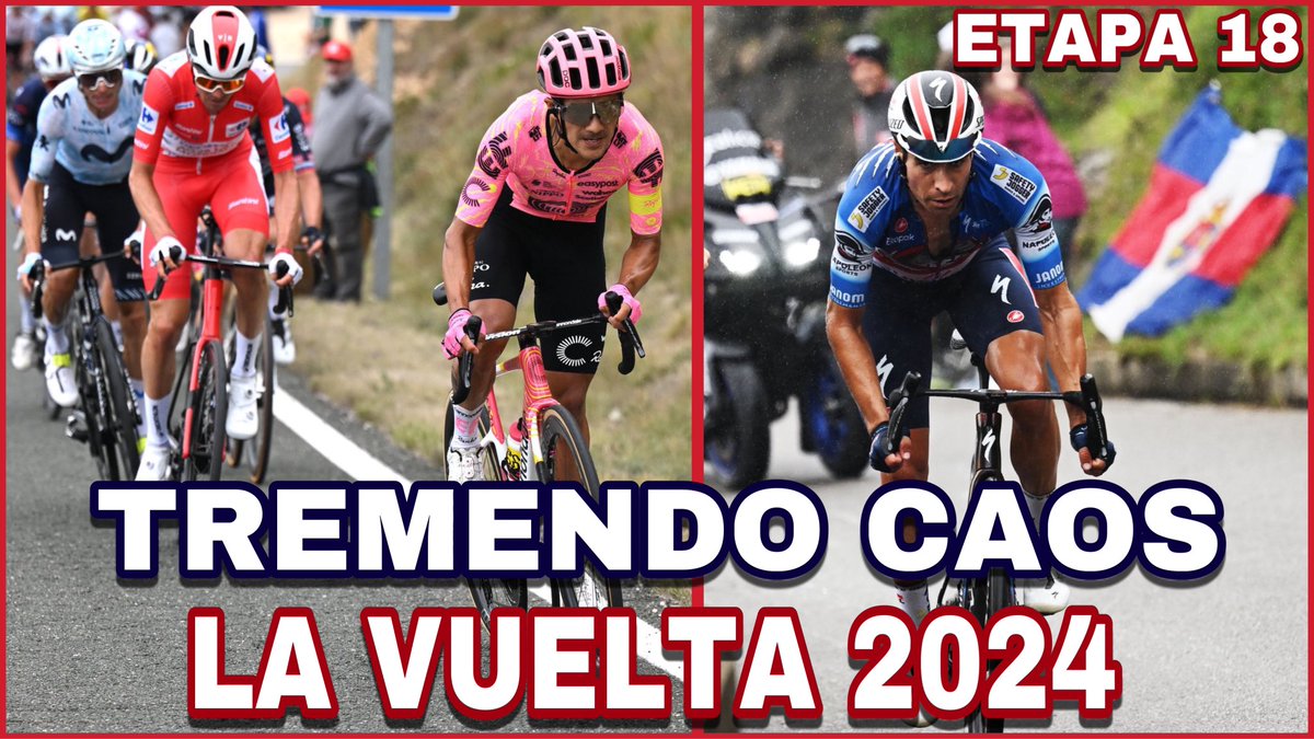 ❗️NUEVO ANÁLISIS❗️

👉 youtu.be/xK_JUjm74d0 👈

ETAPA 18 ➤ LA VUELTA a ESPAÑA 2024 🇪🇸 Tremendo Caos

#LaVuelta24
