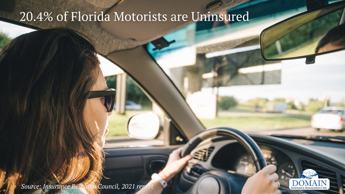 DomainInsure's tweet image. Uninsured motorist coverage helps pay medical bills from an accident with an uninsured at-fault driver. Call (239) 610-1116 to ensure you have enough coverage to feel safe on the roads. #IndependentInsurance #FLInsurance #CarInsurance