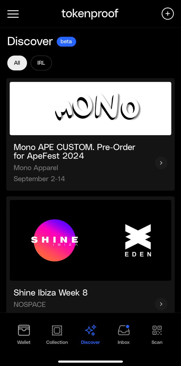 Mono (@mononomads) on Twitter photo Powered by <a href="/tokenproof/">tokenproof.xyz</a> available now through the Discover page 📃 only for Apes, and members of the Kennel Club for a limited time. Powered by <a href="/tokenproof/">tokenproof.xyz</a> available now through the Discover page 📃 only for Apes, and members of the Kennel Club for a limited time.