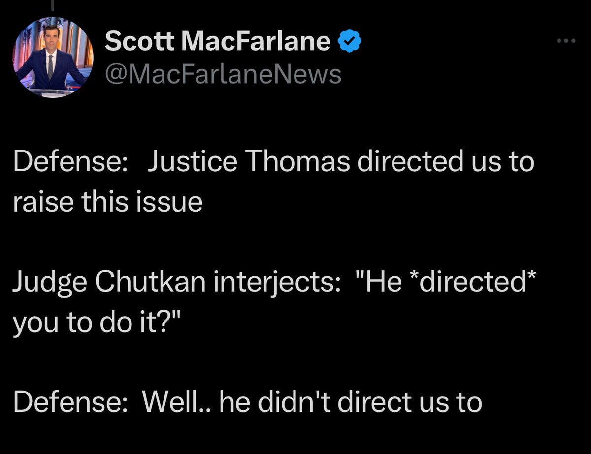 He did what? I'm sorry Clarance Thomas has to go, time for impeachment!