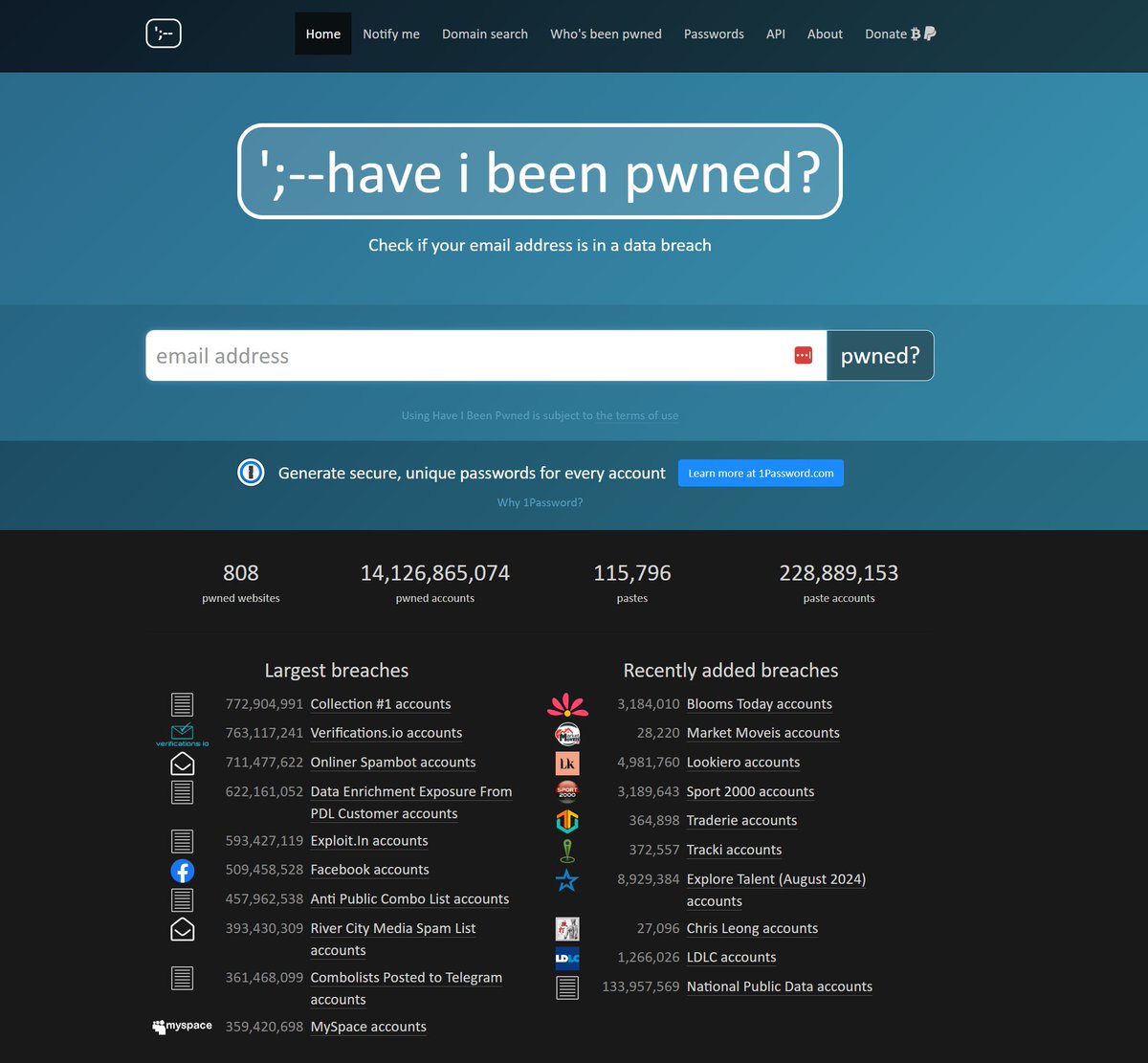GreedyTech_Tel's tweet image. If you have ever worried about your data being stolen, then search for this: &apos;Have I Been pwned?&apos;

It is a useful website to check exactly that.

Have you used this website? What do you think?
#haveibeenpwned #greedytech

2/