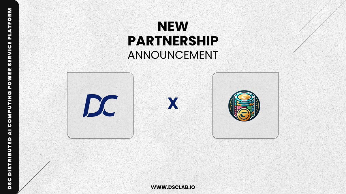 👏We are pleased to collab with <a href="/dsc_lab/">DSC Official</a>

🚀 Distributed Super Computing (DSC) is a distributed AI computing power service platform, dedicated to connecting global users' distributed computing resources to support innovation and application in artificial intelligence technology.