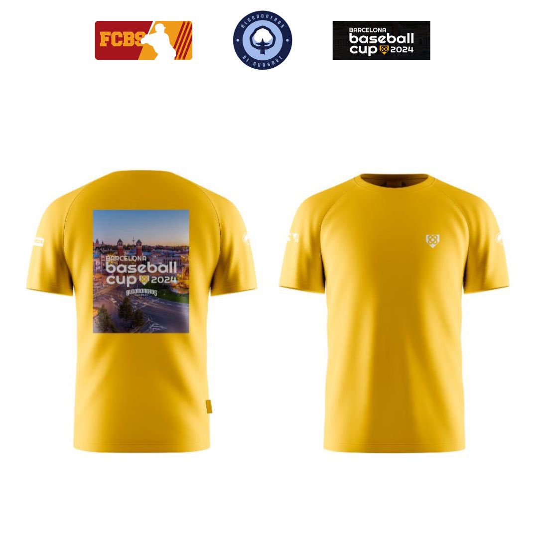 Ropa oficial de la Barcelona Baseball Cup
🧢🔝🏆🇲🇽🇨🇺🇪🇸

Venta en la tienda oficial durante el torneo.

Gorra - 34€
Camiseta manga corta - 24€
Camiseta manga 3/4 - 34€
Sudadera - 70€