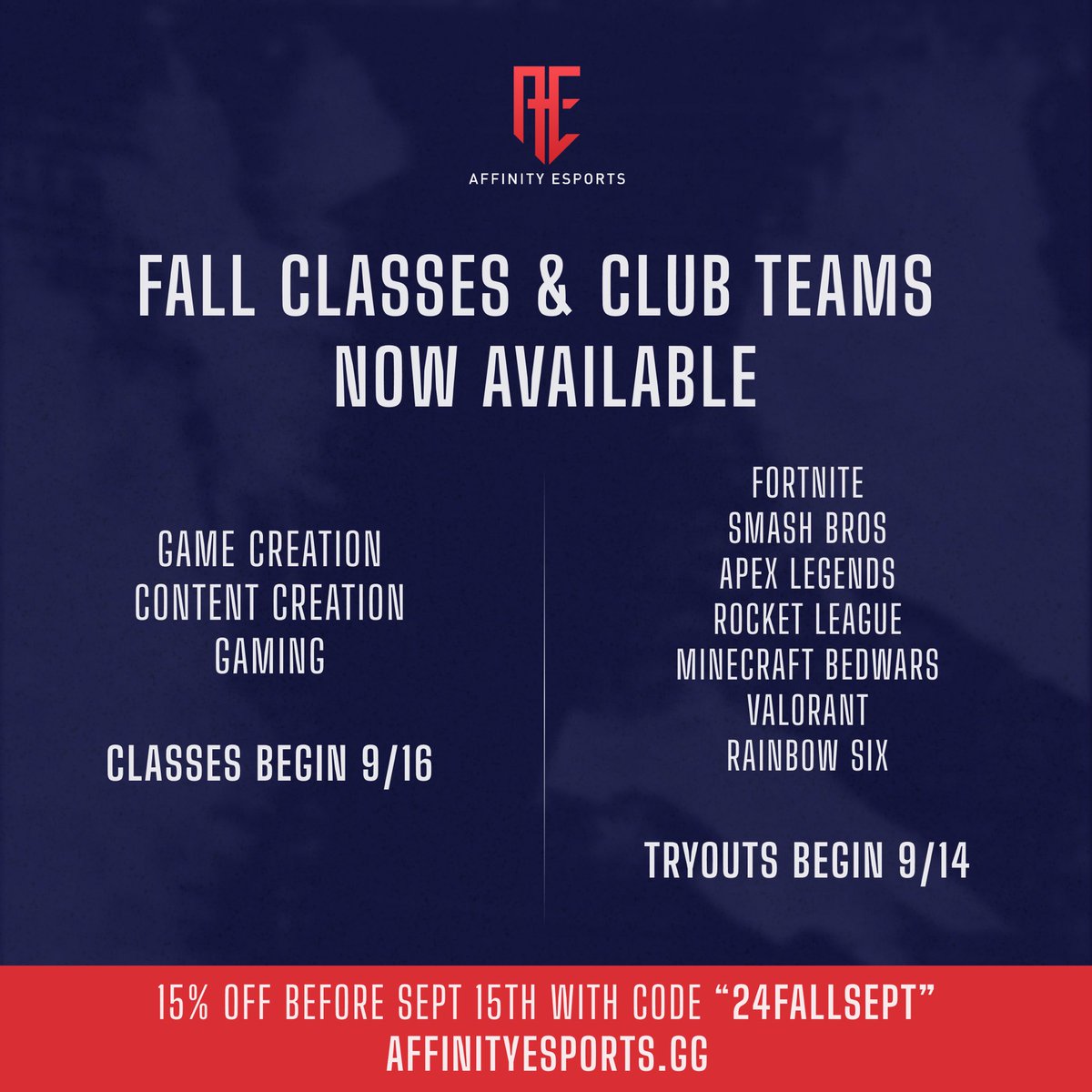 Affinity Esports tweet media