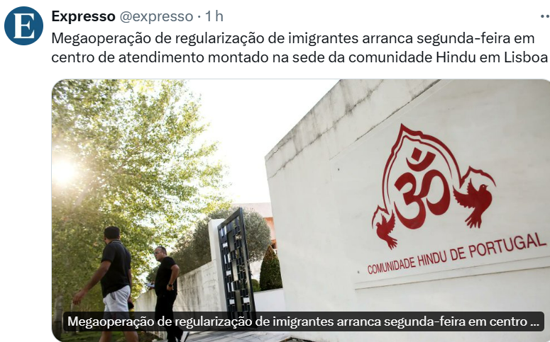 JosMarq47039049's tweet photo. República maçónica liderada p/maçom Luís Montengro da loja Mozart,acelera processo naturalização de indianos,em Lisboa.
Q tal organizações nacionalistas #Reconquista #Grupo1143 #HabeasCorpus #Erguete @PartidoCHEGA
boicotarem in loco,esta acção traidora contra lesa Pátria/Povo? https://t.co/rZ3w4IkB24
