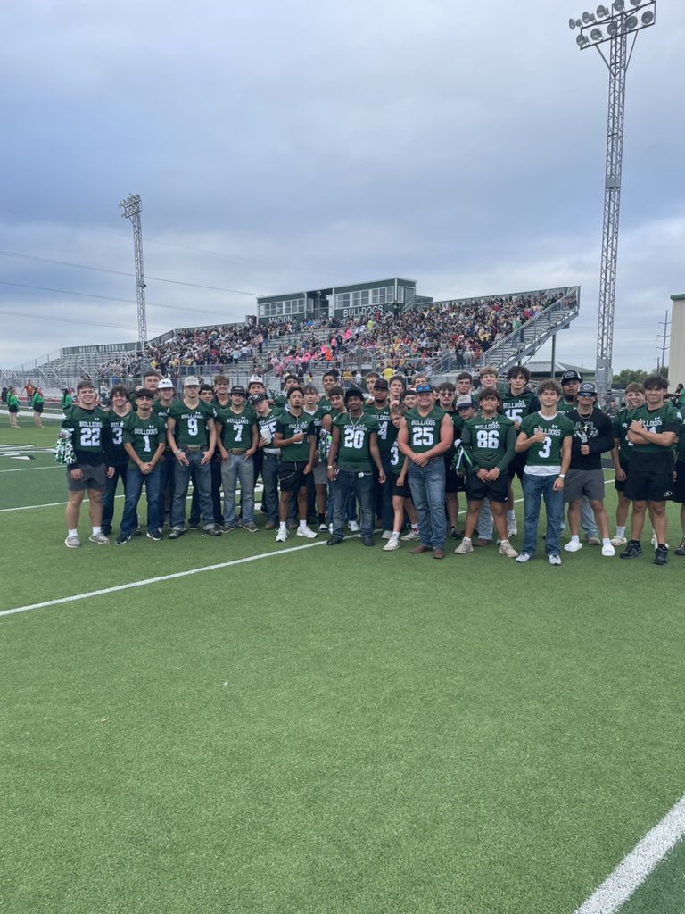 Great homecoming pep rally!!! The boys are fired up to get out there and represent Marion on Friday!!!
#SicEm #Family #Homecoming #ItMeansMore