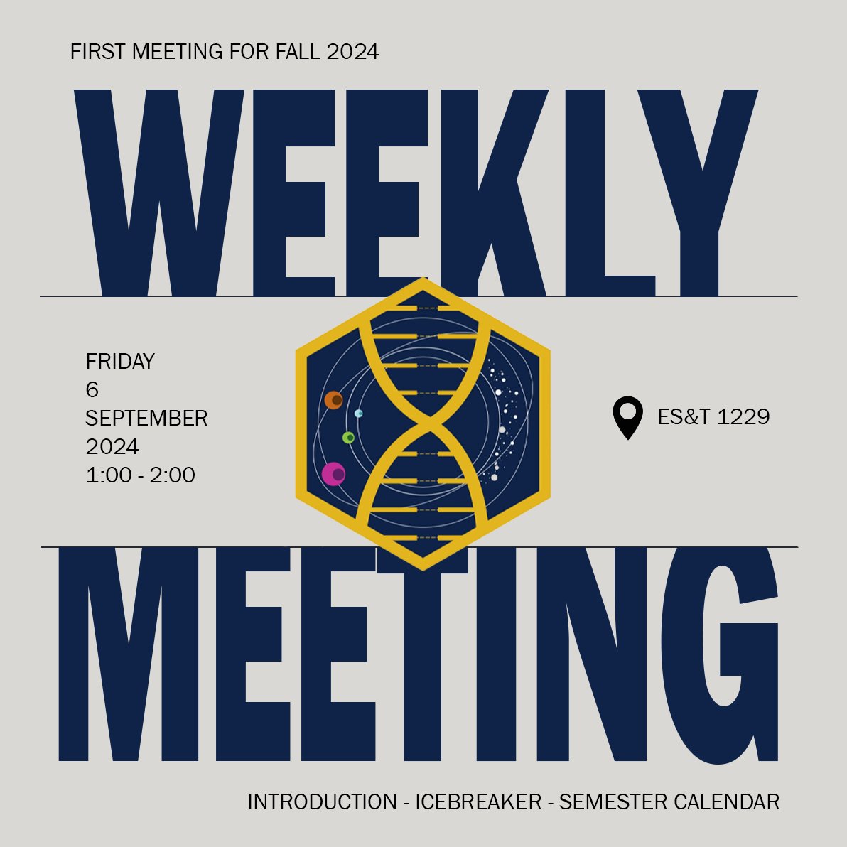 GT_ExplOrigins's tweet photo. Our first meeting of the semester is TOMORROW! Join us for an introduction to the organization, icebreakers, and planning of the semester calendar (and maybe mini donuts🍩🍩🍩) https://t.co/j0raxGUNHy