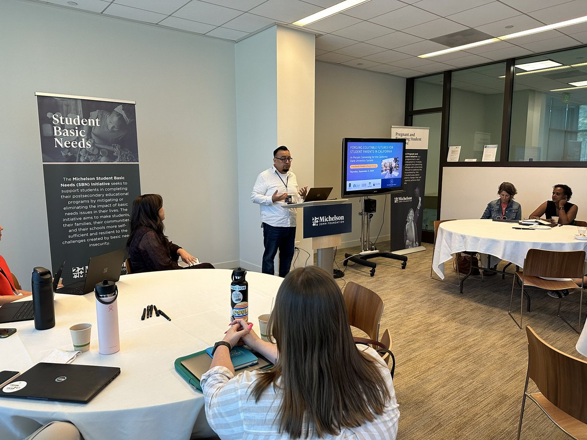 Michelson 20MM Foundation (@michelson20mm) on Twitter photo We are excited to kick off our #studentparentsummit for the California State University system! We are excited to kick off our #studentparentsummit for the California State University system!
