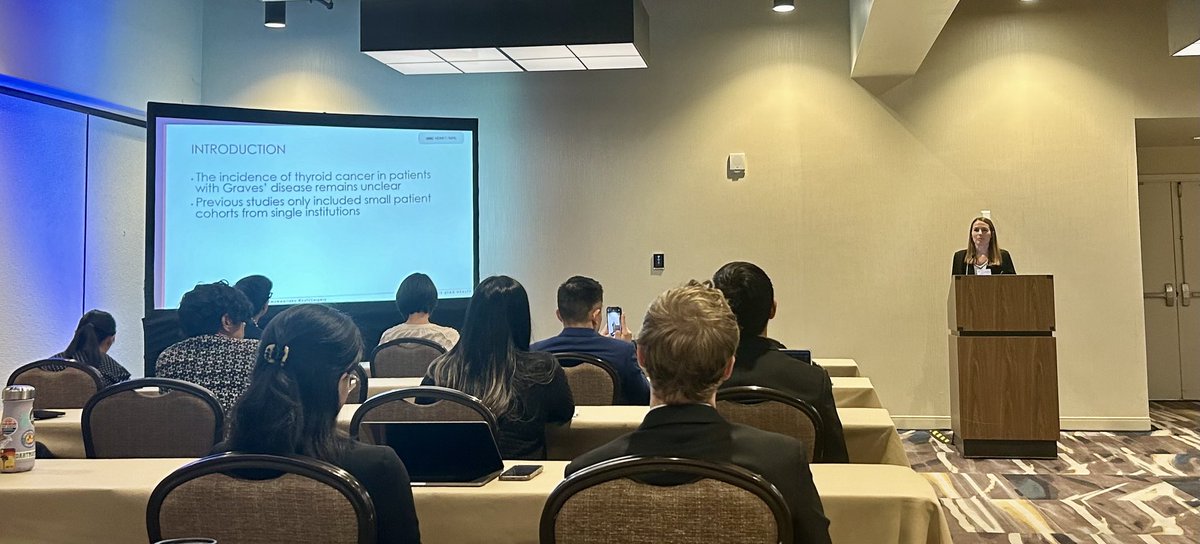 Jennifer Kuo (@jenniferkuo5) on Twitter photo High incidence of incidental PTC in patients with Graves’ Disease, expertly presented by the <a href="/LaurenSlattery/">Lauren Slattery</a> #SAAS2024 <a href="/UUtah/">University of Utah</a> <a href="/Jessicamcmu/">Jessica McMullin</a> <a href="/CUEndoSurg/">Columbia Endocrine Surgery</a> <a href="/ColumbiaSurgery/">Columbia Surgery</a> High incidence of incidental PTC in patients with Graves’ Disease, expertly presented by the <a href="/LaurenSlattery/">Lauren Slattery</a> #SAAS2024 <a href="/UUtah/">University of Utah</a> <a href="/Jessicamcmu/">Jessica McMullin</a> <a href="/CUEndoSurg/">Columbia Endocrine Surgery</a> <a href="/ColumbiaSurgery/">Columbia Surgery</a>