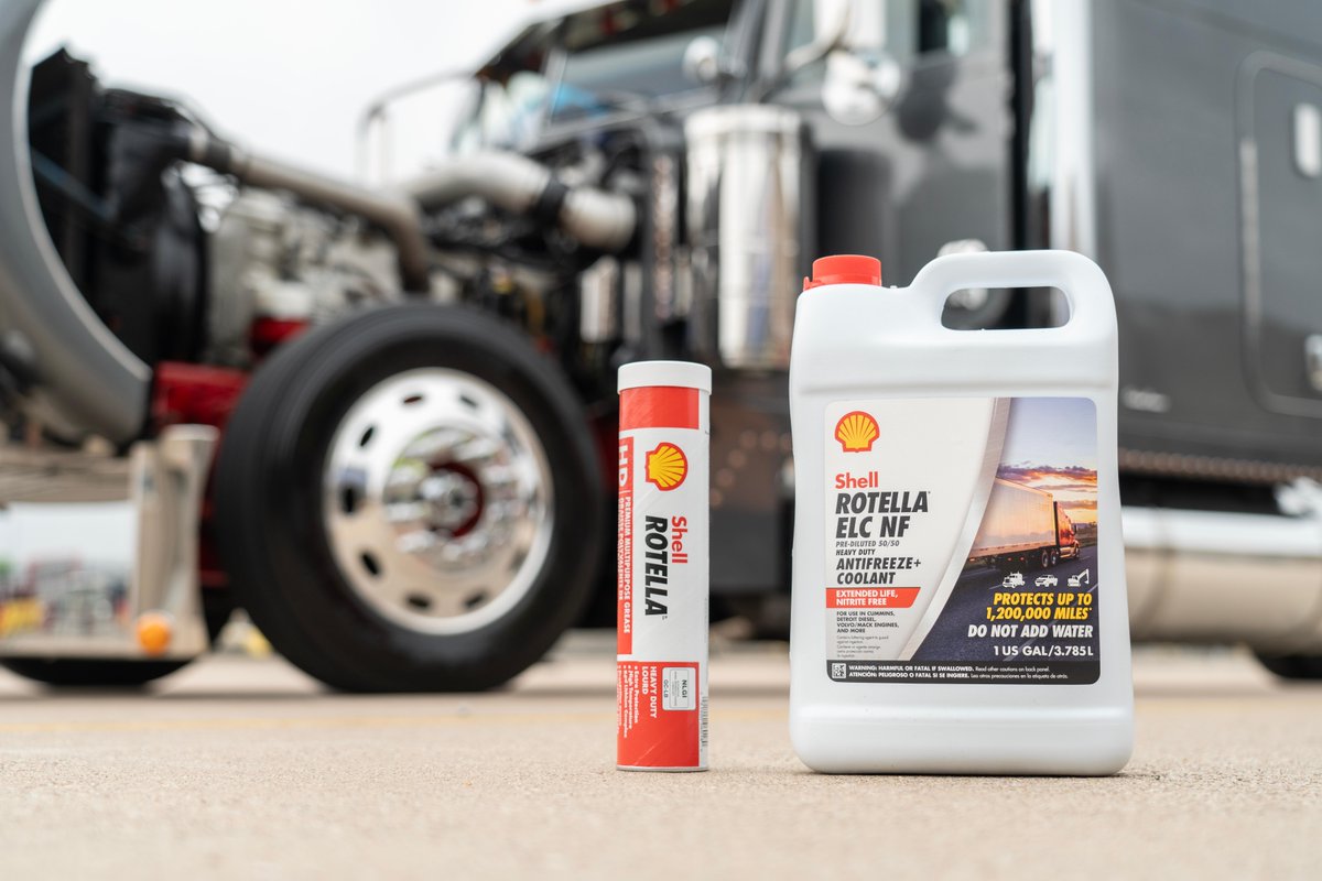ShellRotella's tweet image. Help stay protected &amp;amp; cool on the road with #ShellRotella greases &amp;amp; coolants. Our Extended Life Coolants are formulated to provide:

✅ high performance protection
✅ freeze and boiling protection
✅ corrosion protection for the cooling system

Learn More: go.shell.com/3MtLZIy