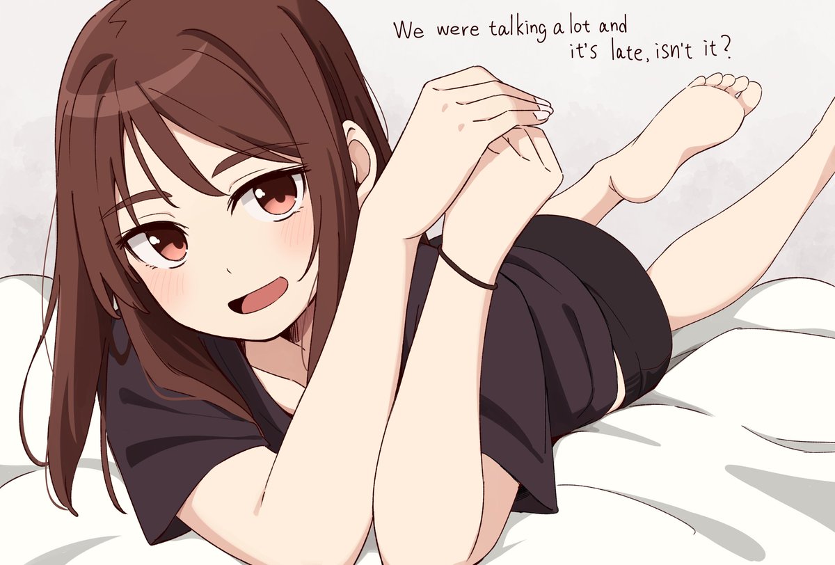 I want to lie around in my loungewear, unprotected, and talk about nothing else until late at night.