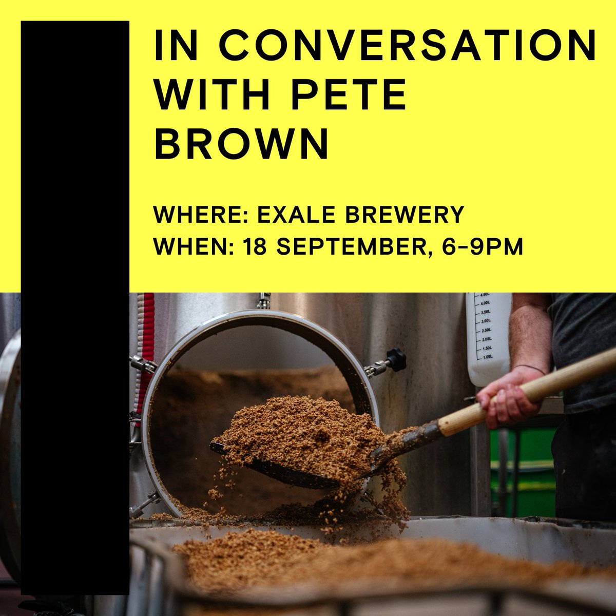 WilliamMorrisGallery (@wmgallery) on Twitter photo Don't miss Pete Brown, award-winning food and drink writer and author, for an 'In Conversation' about what is and is not 'Craft' with William Morris Gallery's Hadrian Garrard. Wed 18 Sept <a href="/ExaleTap_E17/">EXALE TAP E17</a> 6-9pm. #WMDL For <a href="/L_D_F/">London Design Festival</a> 2024. £10, £5 conc. Book: wmgallery.org.uk/event/in-conve… Don't miss Pete Brown, award-winning food and drink writer and author, for an 'In Conversation' about what is and is not 'Craft' with William Morris Gallery's Hadrian Garrard. Wed 18 Sept <a href="/ExaleTap_E17/">EXALE TAP E17</a> 6-9pm. #WMDL For <a href="/L_D_F/">London Design Festival</a> 2024. £10, £5 conc. Book: wmgallery.org.uk/event/in-conve…